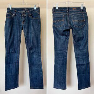 Furst Premium Women Straight Leg Denim Mid Rise Jean Size 25